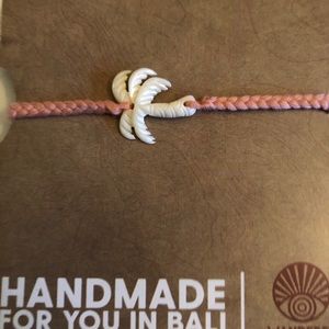 Wanderer Bracelets Palm Tree Bracelet Coral Button